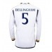 Real Madrid Jude Bellingham #5 Hjemmedrakt 2023-24 Langermet